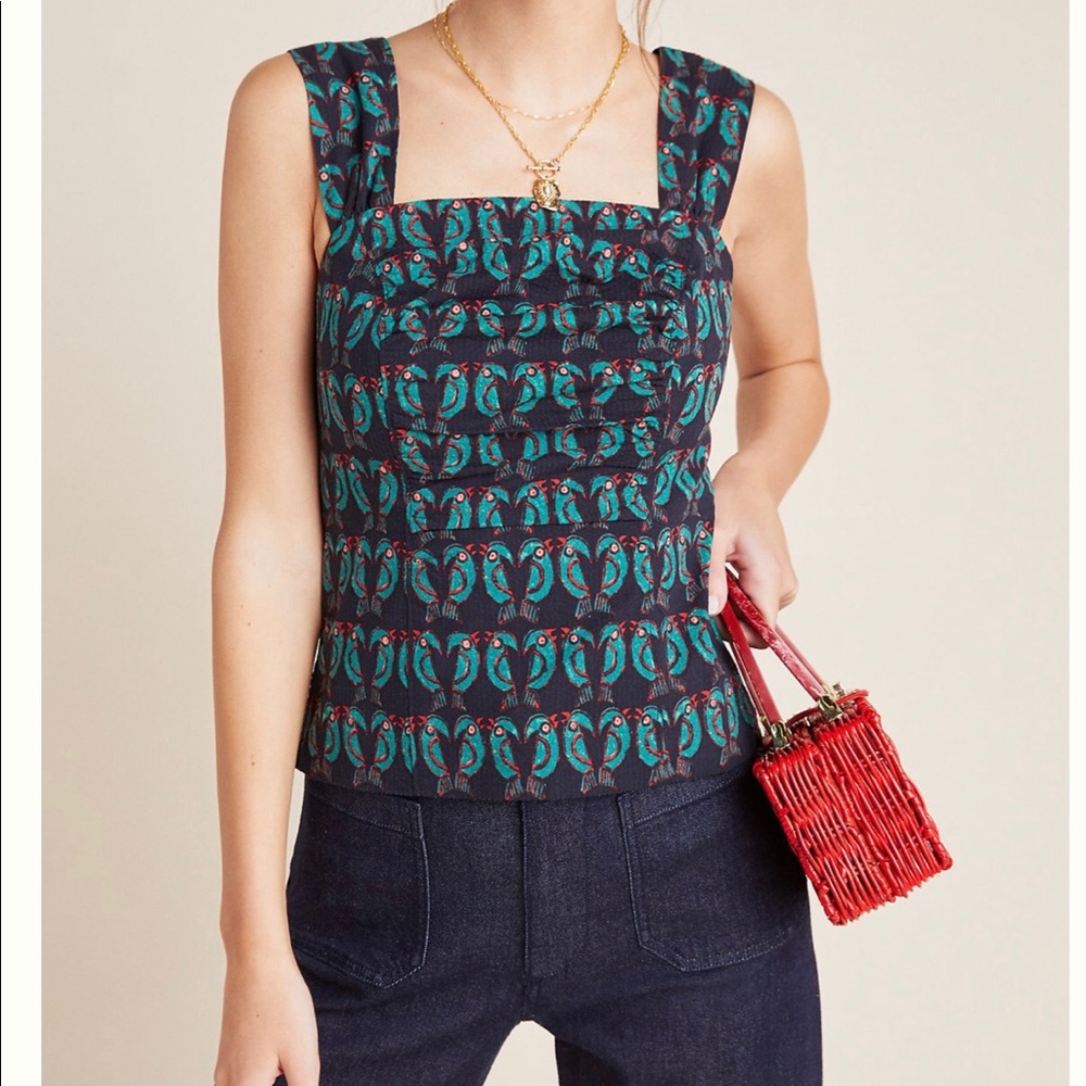 🦜Toulouse tank from anthropologie